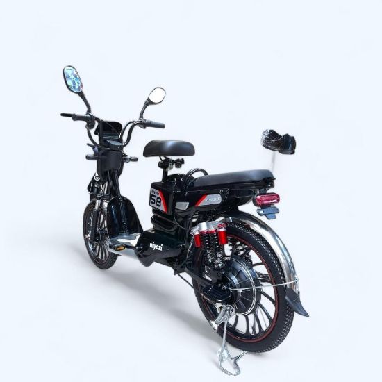 صورة دراجة كهربائية الأقتصادية نيازي بدون سلة وكفرات مقاس 20